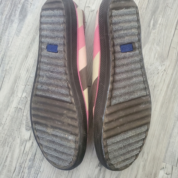Pink cream brown Keds. Womens size 8. - Picture 4 of 5
